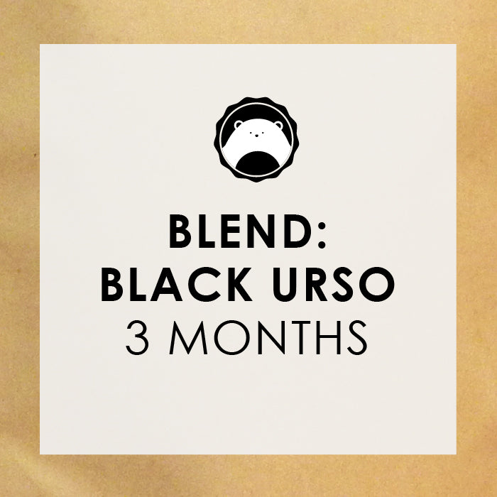 Black URSO Subscription (3 month) - Phil Coffee Co. Ltd